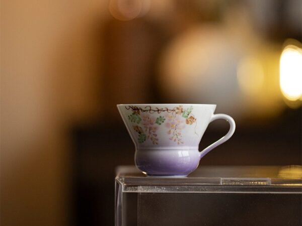 Jade Clay Tea Cup - Sunny Handle Ceramic Teaware