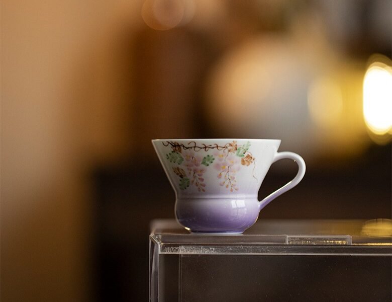 详情-5 Jade Clay Tea Cup - Sunny Handle Ceramic Teaware