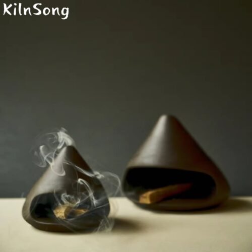 Tranquil Volcano Ceramic Incense Burner