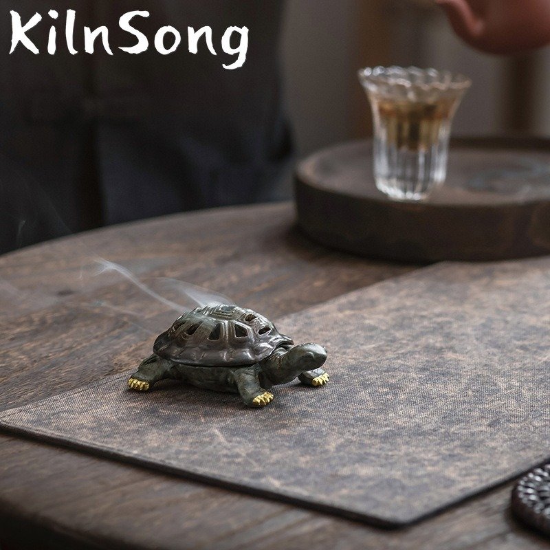 1_7ad22365d50949a6d144a6e450ec9bb6 Turtle & Auspicious Cloud Ceramic Incense Burner
