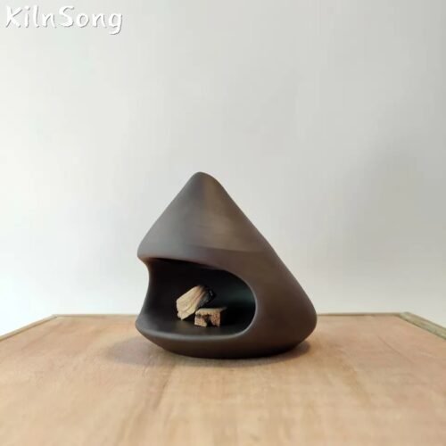 Tranquil Volcano Ceramic Incense Burner